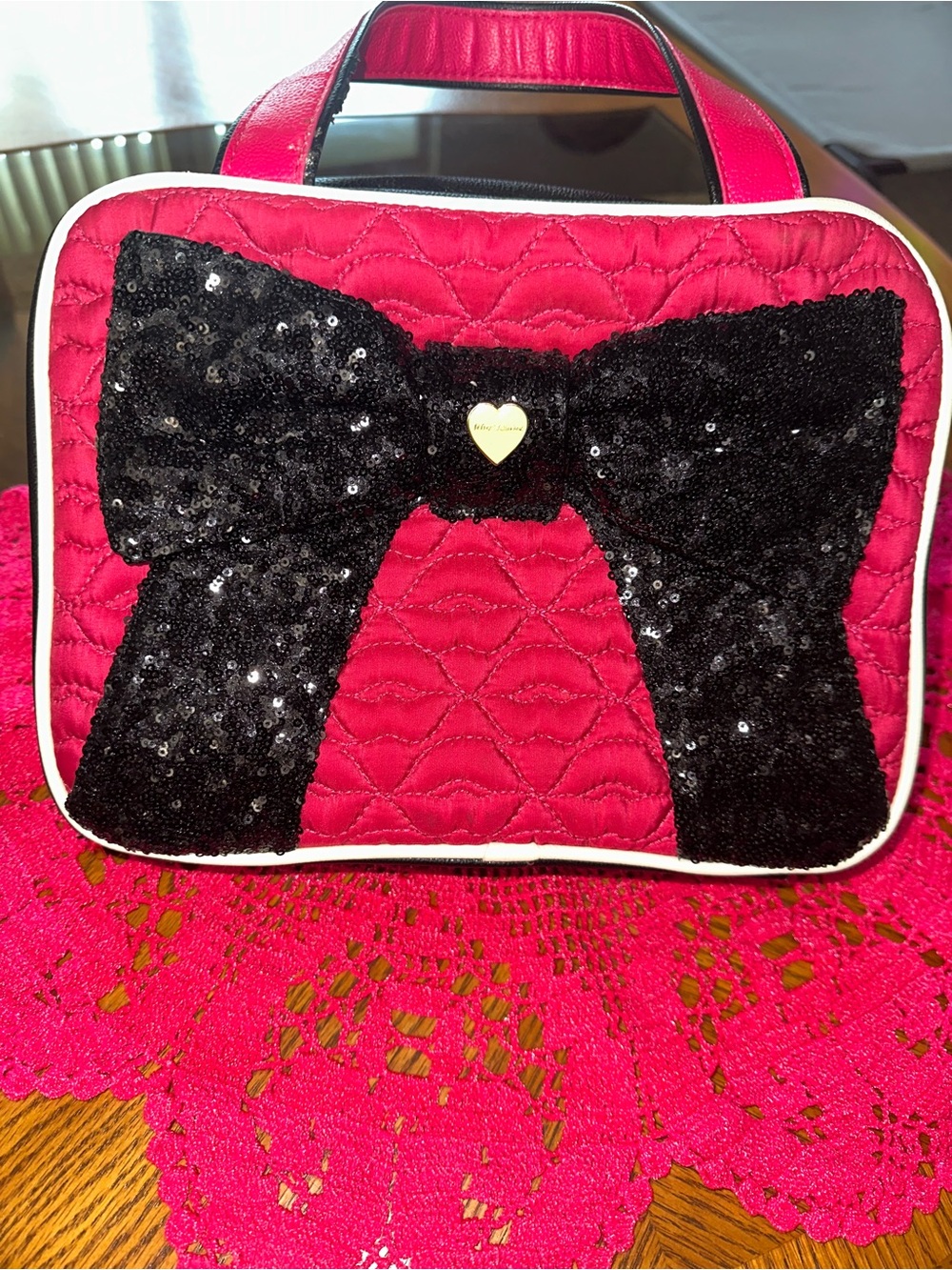Betsey Johnson Makeup Bag